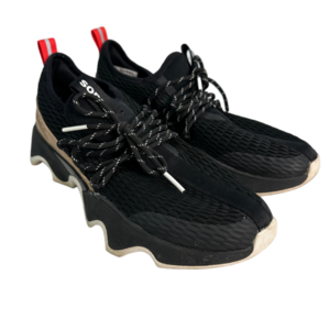 Sorel kinetic Impact‎ 2 Black Knit Running Shoes 9